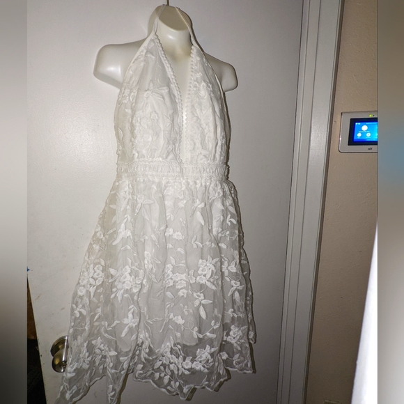 Victoria's Secret Other - Lace pure white babydoll lingerie